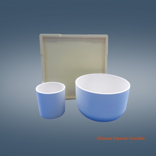 Zirconia ceramic crucible